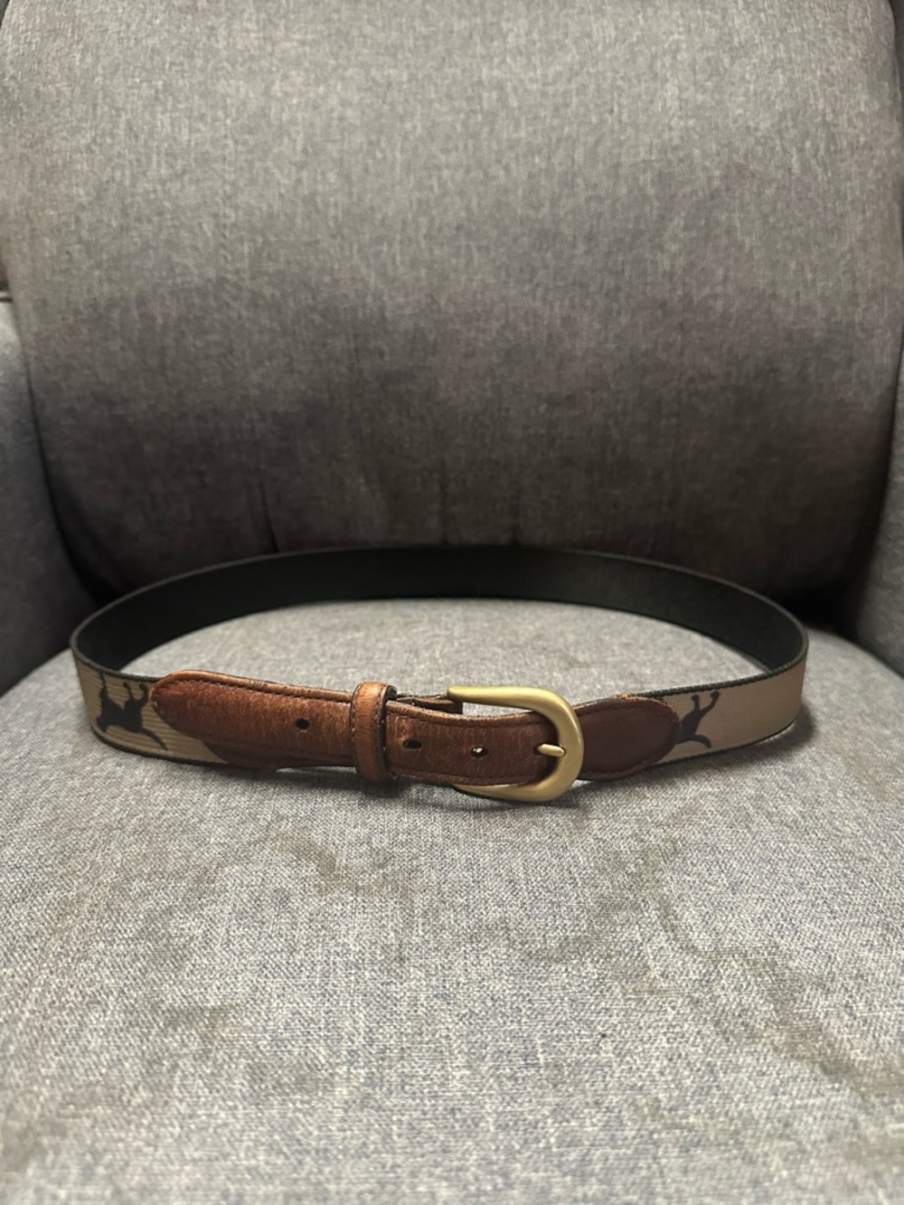 Orvis Labrador Retriever Needlepoint Belt - Picture 7 of 10
